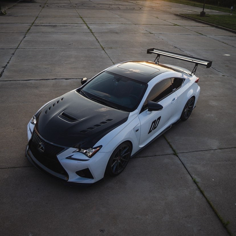 Lexus RCF rear wing kit