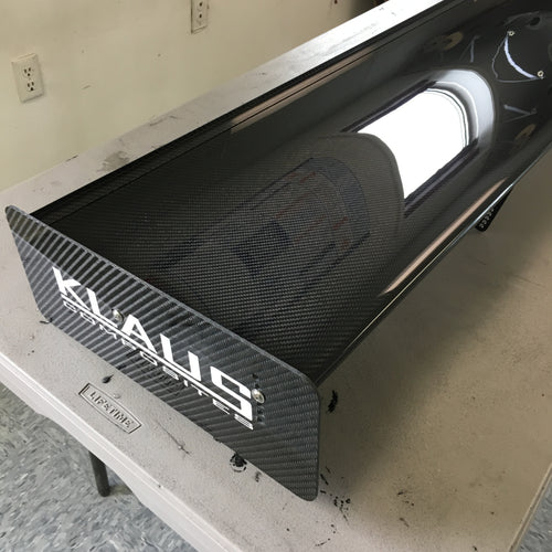 Simple Two Element Rear Wing Klaus Composites | Semi-Custom Wing Elements